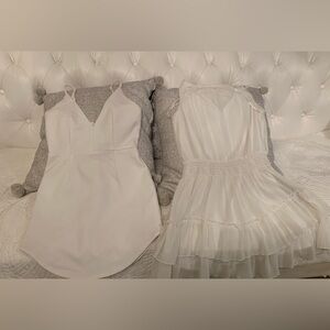 Zara & Luvalet two white dresses for “Bundle”
